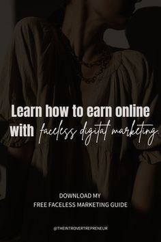 a woman with her hands on her hips and the words learn how to earn online with facebook digital marketing