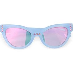 Let your inner feline shine with our Bay Blue Malibu Beach sunglasses. This cat eye is sure to catch your eye and express your unique style. Part of our new collection, these shades are perfect for making a statement. Our products offer a variety of features proving they are the real deal Material Type TR90 Lens Type uva/uvb 400 protection mirror lens Frame cat eye Extras hard protective case rx-able hypoallergenic | Bling2O | Malibu Beach Sunglasses, Bay (Blue, One Size) | Maisonette collects the best children’s products from around the world (unlike Zulily, Etsy, The Tot, Farfetch Kids, Childrensalon, Crate and Kids, Kohls, Wayfair, Buy Buy Baby, Nordstroms, Mini Boden, J.Crew Factory, or PotteryBarn Kids), creating a curated shopping experience for you. Think of us as your shortcut to f Playful Blue Sunglasses For Party, Playful Blue Party Sunglasses, Cute Summer Sunglasses With Glass Material, Cute Glass Sunglasses For Summer, Cute Cat Eye Sunglasses For Summer, Cute Mirrored Sunglasses For Vacation, Fun Cat Eye Sunglasses With Tinted Lenses, Cute Plastic Sunglasses With Mirrored Lenses, Fun Cat Eye Sunglasses With Uv Protection