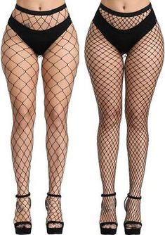 ad eBay - Find many great new & used options and get the best deals for Women High Waist Tights Fishnet Stockings Stretchy Lace Thigh High Stockings Pan at the best online prices at eBay! Free shipping for many products! Thigh High Stockings, Fishnet Stockings, Stylish Clothes For Women, Short Leggings, Thigh High, Thigh Highs, Stylish Women, High Waist, Stockings