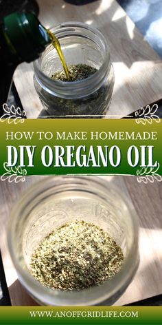 How to make homemade oregano oil Oregano Recipes, Simple Lifestyle