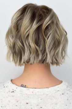 50 Impressive Short Bob Hairstyles To Try | LoveHairStyles.com Cute Bob Hairstyles, Bob Haircuts For Women, Short Wavy