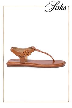 This minimalist design exudes sophistication, featuring clean lines and a modern silhouette that effortlessly elevates any summer ensemble. The Tucson sandals embodies versatility, easily complementing everything from casual shorts and a tee, to a breezy sundress or your favorite swimwear. Leather upper Rubber sole 1'' heel Imported