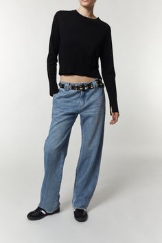 Nessa Denim Pant, Medium Wash Flat Front Pants, Spring 2024, Denim Pant, Next Level, The Next, Trousers, Pants, Fabric