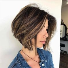 Accurately Edged Wispy Bob Inverted Inverted Bob Hairstyles Brunette, Inverted Bob Dark Hair, Slightly Inverted Bob, Curled Inverted Bob, Wavy Inverted Bob, Slight Inverted Bob, Inverted Bob Haircuts, Inverted Bob Hairstyles