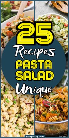 25 recipes for pasta salad unique