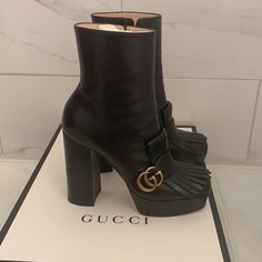 Gucci Boots Worn Only Once Gucci Aesthetic, Aesthetic Boots, Gucci Boots, Shoes Gucci, Gucci Shoes, Gucci, Women Shoes, Brand New, Boots