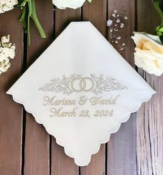 WEDDING HANDKERCHIEFS hold a special place in the hearts of brides, especially in Southern traditions. These delicate keepsakes are both practical and sentimental, making them perfect for bridal showers or the wedding day itself. Let's explore the details of this cherished tradition: 1. ORIGINS AND SIGNIFICANCE:    - The exact origin of handkerchiefs is somewhat unclear, but they have been used for centuries.    - Early Romans carried handkerchiefs as status symbols, often made from fine linen. Elegant Customizable Wedding Handkerchiefs, Elegant Wedding Handkerchiefs Customizable, White Wedding Handkerchiefs, Elegant Personalized Handkerchiefs For Bridal Shower, Personalized Elegant Handkerchiefs For Bridal Shower, Elegant White Handkerchiefs For Bridal Shower, Elegant Embroidered Handkerchiefs For Bridal Shower, Elegant Personalized Wedding Handkerchiefs, Elegant Customizable Handkerchiefs For Bridal Shower