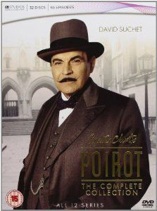 the complete collection, with dvd cover art for the movie potrot by david suchet