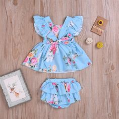 Product Title: Baby Girls Floral Printed Short Sleeve Top & Shorts Baby Clothes In Keyword Tag: Bulk Baby Socks* Soft Feeling & Cozy Comfortable* Package Package Included: 1 Top + 1 Shorts* Fabric & Fabric: Polyester* Available for Machine Wash as well as TumbleDry* ImportedTop selling Baby Girls Floral Printed Short Sleeve Top Shorts Wholesale Baby Clothes In Bulk ,Trendy and unique style, Fancy Fabric ,Solid color. This Baby Girls Floral Printed Short Sleeve Top Shorts Wholesale Baby Clothes I Cute Blue Summer Bloomers, Cute Blue Diaper Cover For Playtime, Casual Sleepwear, Toddler Suits, Fancy Fabric, Newborn Onesies, Romper Suit, Set Outfits, Soft Feeling