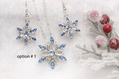 Hey, I found this really awesome Etsy listing at https://www.etsy.com/listing/752344351/sparkling-silver-and-blue-crystal Blue Snowflake Sterling Silver Necklace, Silver Snowflake Necklace With Cubic Zirconia, Silver Cubic Zirconia Snowflake Necklace, Sparkling Snowflake Jewelry In Sterling Silver, Sparkling Snowflake Sterling Silver Jewelry, Snowflake Shaped Sparkling Sterling Silver Jewelry, Silver Jewelry For Winter Parties, Silver Snowflake Jewelry For Holidays, Sparkling Silver Christmas Jewelry