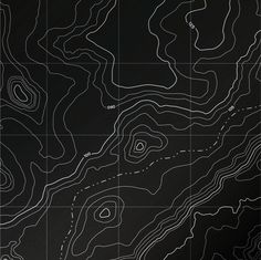 a black and white map with lines on it