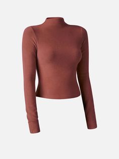 OGL Turtleneck Shirts Women Thermal Brushed Mock Neck Rib Crop Top – OGLmove Rib Crop Top, Mock Neck Crop Top, Bell Pants, Turtleneck Shirt, Ribbed Crop Top, Cropped Tops, Neck Crop Top, Big Girl, Mock Neck Sweater