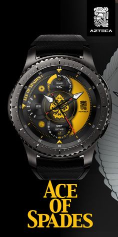 Clock Faces, Cartoon Designs, Ace Of Spades, Automatic Watches For Men