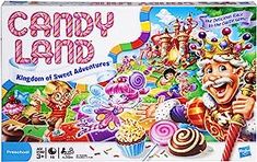 the candy land board game is shown in front of a white background with an image of characters