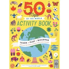 the 50 maps of the world activity book