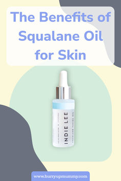 Minimalist design featuring a dropper bottle of Indie Lee squalane oil on a soft pastel background, showcasing the benefits of squalane oil for skin hydration and nourishment Game Changer