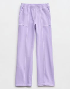 Cute Pants For School, Preppy Sweatpants, American Eagle Clothes, Preppy Items, Preppy Pants, Colorful Summer Outfits, Camping Things, Purple Sweatpants, 2024 Clothes