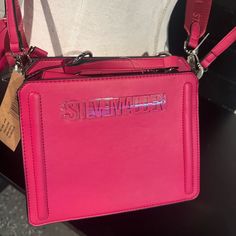 Nwt Hot Pink Steve Madden Crossbody Satchel Trendy Purses, Crossbody Satchel, Steve Madden Bags, Pink Vibes, Steve Madden, Hot Pink, Satchel, Bag Lady, Pink