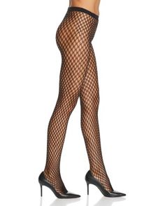 Natori Double Weave Fishnet Tights Women - Bloomingdale's Double Weave, Pumps Heels Stilettos, Heels Stilettos, Fishnet Tights, Cute Comfy Outfits, Luxury Dress, I Love Fashion, Black Tights, Comfy Outfits