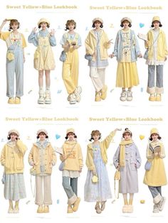 Korean Layered Outfits, Cute Ulzzang Outfits, Flower Aesthetic Outfits, Wave To Earth Outfit Ideas, Casual Outfits Colorful, Hoodie Skirt Outfits, Mood Board Fashion Inspiration Ideas, Mismatch Outfit Ideas, Outfit Aesthetics Types