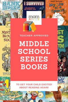 children's books with text that reads, teacher approved middle school series books to get your child excited about reading again