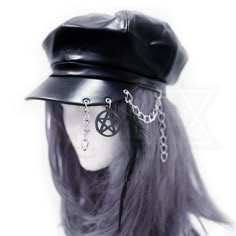 Roblox Ugc Ideas, Goth Hats, Goth Hat, Dark Accessories, Roblox Accessories, Emo Outfit, Kei Visual, Goth Corset, Clothing Design Sketches