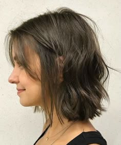 Wavy Bob Haircuts, Wavy Bob Hairstyles, Bob Hairstyles For Fine Hair, Grunge Hair, Pretty Hair, Pixie Cuts