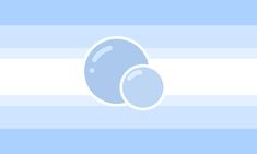 two blue eggs sitting next to each other on top of a white and blue striped background