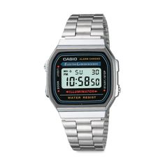 About 40 years ago, the first digital wristwatch was launched. It cost a small fortune and caused a sensation among gadget enthusiasts and fashion fiends alike. The digital watches from Casio, a manufacturer in the MoMA collection, quickly became the most popular, coveted for their sophisticated functionality and elega Casio Quartz, Casio Digital, Casio Vintage, Casio Classic, Chrono Watches, Retro Watches, Retro Men, Unisex Watches, G Shock