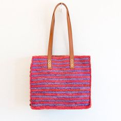 Elena Handbags Soft Raffia Summer Beach Straw Shoulder Bag Eco-friendly Hobo Bag With Leather Handles For Travel, Eco-friendly Hobo Bag For Travel With Leather Handles, Bohemian Bags With Leather Handles For Spring, Spring Travel Hobo Bag With Leather Handles, Summer Hobo Bag With Leather Handles For Travel, Summer Travel Crochet Bag With Rolled Handles, Summer Hobo Bag With Leather Handles, Summer Hobo Bag With Leather Handles For Vacation, Bucket Hobo Bag With Rolled Handles For Travel