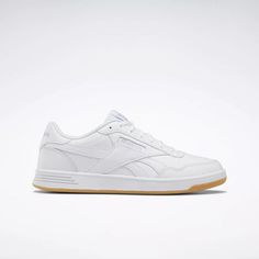 All the Reebok style you love. These easy to wear women's Reebok Court Advance shoes showcase a classic vintage tennis silhouette that can be dressed up or down for any occasion. So comfortable with foam and DMX Microbubbles, you may want to wear them always. Available in multiple designs, so you can pick one to match your personality. Size: 7.  Color: White.  Gender: female.  Age Group: adult. Tennis Silhouette, Reebok Style, Reebok Princess, Womens Wide Shoes, Black Reebok, Reebok Classics, Vintage Tennis, Womens Training Shoes, Walking Shoes Women