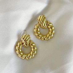 Old City Earrings Filled Croissant, Croissant Earrings, Cuff Rings