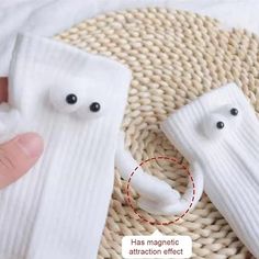 Amazon.com: Smilelife 2 Pairs Magnetic Holding Hands Socks Funny Gifts For Couples, Anniversary, Best Friends, Engagements, Teens (White) : Clothing, Shoes & Jewelry Hand Socks, Couple Holding Hands, Socks Funny, Eye Decor, Gifts For Couples, Cute Funny Cartoons, Funny Socks, Funny Couples, Doll Eyes