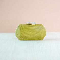 Matcha Clutch Purse - Straw Clutch | LIKHA Summer Gold Clutch For Everyday Use, Gold Clutch For Everyday Summer Use, Green Clutch For Everyday Use In Summer, Gold Rectangular Clutch For Summer, Rectangular Gold Clutch For Summer, Rectangular Green Clutch For Summer, Summer Green Rectangular Clutch, Green Rectangular Summer Clutch, Gold Clutch For Formal Summer Events