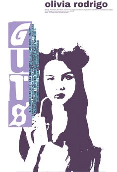 a woman holding a cell phone in front of her face with the words gupa on it