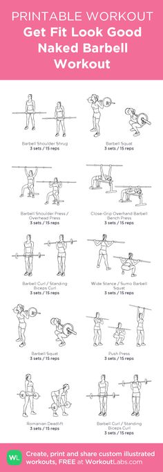 the printable workout guide for women