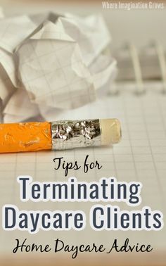 Tips and real advice for terminating daycare clients in your home daycare program. Clear advice on how to handle terminating child care from an experienced daycare provider. Includes sample daycare termination letters and what not to do. #homedaycare #childcareprovider #daycareproviders Home Daycare Setup, Daycare Storage, Childcare Director