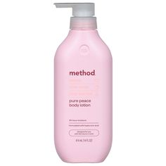 Hello all-day hydration. Infused with murumuru and jojoba oils, this luxe lotion provides 24-hour moisture that soothes, leaving skin feeling soft and smooth.Made without parabens or phthalates. Method Body Products, Method Body Lotion, Mini Method Body Wash, Suave Body Lotion, Flamingo Body Lotion, Pink Sea Salt, Body Lotion Cream, Body Moisturizers, Personal Care Products