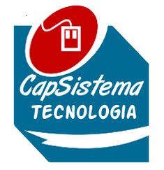 capsistema tecnologia logo on white background