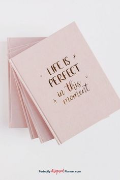 Overcoming perfectionism? This life planner offers just the right balance of structure and support for intentional living. Use it to make planning in tune with your inspiration and help you take powerful guided action to create the life you want.