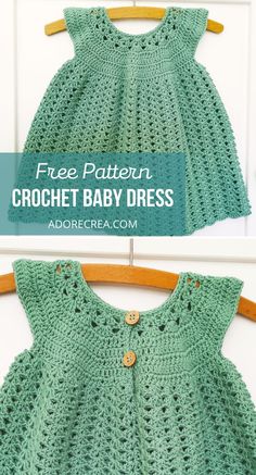 crochet baby dress Crochet Girls Dress Pattern, Crochet Baby Dress Free Pattern, Crochet Toddler Dress, Crochet Baby Girl Dress, Baby Dress Pattern, Crochet Baby Dress Pattern, Crochet Toddler