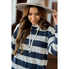 Stripes are a classic pattern that will never go out of style! This hoodie is so simple yet so chic, we can't get enough of it! Pair with jeans for a casual look or layer with a vest for a stylish outfit! 95% Rayon, 5% Spandex Hand Wash Cold. Do Not Tumble Dry. Dry Flat. Do Not Wring. Do Not Bleach Yellow Plums, Basic Long Sleeve Tee, Basic Cardigan, Mint And Navy, Titanium White, Pocket Cardigan, Striped Hoodie, Stylish Outfit, Soft Leggings