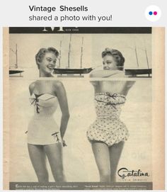 1950s Bathing Suits, Vintage Bathing Suit Patterns, Women Bathing Suits, Retro Swimwear, Vintage Bathing Suits, Vintage Swim, Vintage Swimsuit, Women Bathing, Photography Vintage