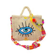 Handmade of henequen and beautifully embellished by artisans in Mexico these bags are a must have for the summer or for a unique gift and special occasion . Color variation may occur different from screen ..   Small bag dimensions  Material: Henequen. Height: 9.5 inches Width: 12 inches Depth: 5 inches Medium bag dimensions Material: Henequen. Height: 12 inches Width: 14 inches Depth: 5 inches embroidered straps to be used shoulder or crossbody. variation on color of staps and bag. Summer Shoulder Bag With Adjustable Strap As Gift, Summer Crossbody Shoulder Bag As Gift, Beaded Crochet Rectangular Bag For Beach, Rectangular Beaded Crochet Bag For Daily Use, Bohemian Handheld Bags For Vacation, Rectangular Shoulder Bag As Summer Gift, Bohemian Handheld Bag For Vacation, Rectangular Shoulder Bag As A Summer Gift, Bohemian Handheld Vacation Bag