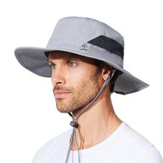 PRICES MAY VARY. BIG/LARGE HEAD SIZE &ADJUSTABLE DRAWSTRING&UNISEX:The large head sun hat specially for the big/large head people,is suitable for 60cm-61cm (head circumference:61cm),and you can adjust the best size for you by means of the elastic drawstring on the back of the oversized sun hat,please pay atttention to your choice befor you place the order!!!also the big head sun hat can be suitable for Men and Women. SUN PROTECTION & AIRFLOW BREATHABLE BY SIDE MESH: Maximum protected your skin,f Summer Brimmed Bucket Hat For Hiking, Lightweight Short Brim Sun Hat For Fishing, Wide Brim Sun Hat For Summer Hiking, Lightweight Gray Hat For Outdoor Activities, Summer Sun Hat With Curved Brim For Hiking, Lightweight Bucket Hat With Short Brim For Camping, Lightweight Short Brim Bucket Hat For Camping, Adjustable Gray Bucket Hat, Short Brim Fishing Hat With Upf 50+