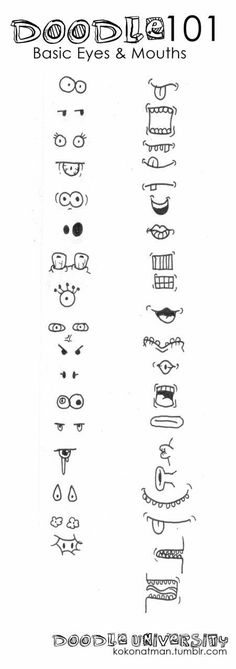 an image of doodle 1010, which shows the symbols for each type of object