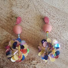 Fashion Earrings Nwot Earrings Color, I Got This, Pink Yellow, Fashion Earrings, Pink Ladies, Jewelry Earrings, Fast Delivery, Women Jewelry, Yellow