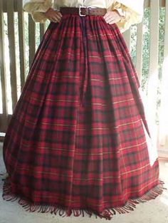 Scottish and Celtic Clothing, Lady Morrigan's Clan Tartan Wool Skirt! Scottish Traditional Clothing Women Highland, Scottish Traditional Clothing, Scottish Skirt, Scottish Clothing, Tartan Clothing