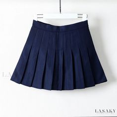 Lasaky - High-Waisted Pleated Skirt in Black with Academy Checks - Short Skirt Japanese Skirt, Pleated School Skirt, Princesscore Cottagecore, High Waisted Short Skirt, Egirl Aesthetic, Korean Skirt, Skirt Collection, Short Pollera, Short Black Skirt