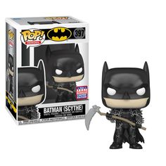 Pop! Vinyl DC Comics Batman Batman With Scythe SDCC 2021 US Exclusive. Available now for fast delivery. Same day dispatch. Free Shipping available. Lowest prices guaranteed. Dark Knights Metal, Funko Pop Batman, Pop Batman, Caped Crusader, Dark Nights, Funko Pop Figures, Pop Figures, Birthday Gif, Funko Pop Vinyl